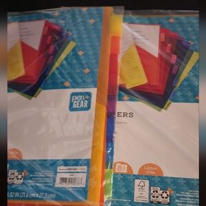Binder dividers two pack